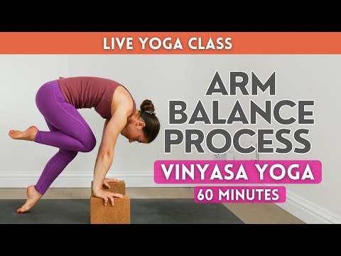 YOGA ARM BALANCE PROCESS - Yoga with Charlie Follows