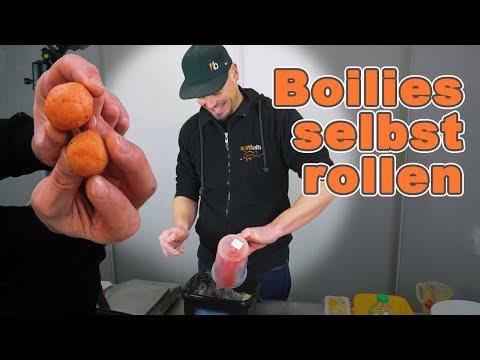 Boilies selbst Rollen - Oldschool Style | Karpfen Angeln Köder Boilie