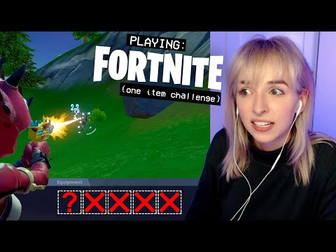 the ONE ITEM challenge... (i slayed)