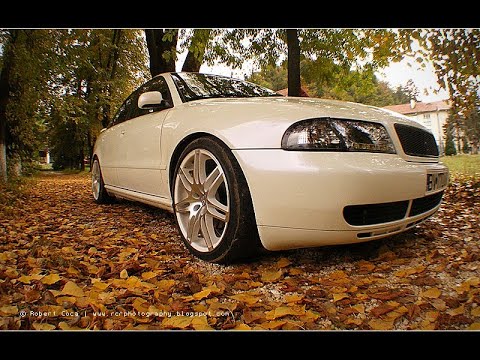 Audi a4 b5 1800 turbo rs4 wheels led tail lights led headlights Brasov Romania whyte perl