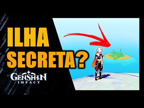 GENSHIN IMPACT - Como chegar na Ilha Secreta - Missão Secreta / Quest do Relógio Localização e Dicas