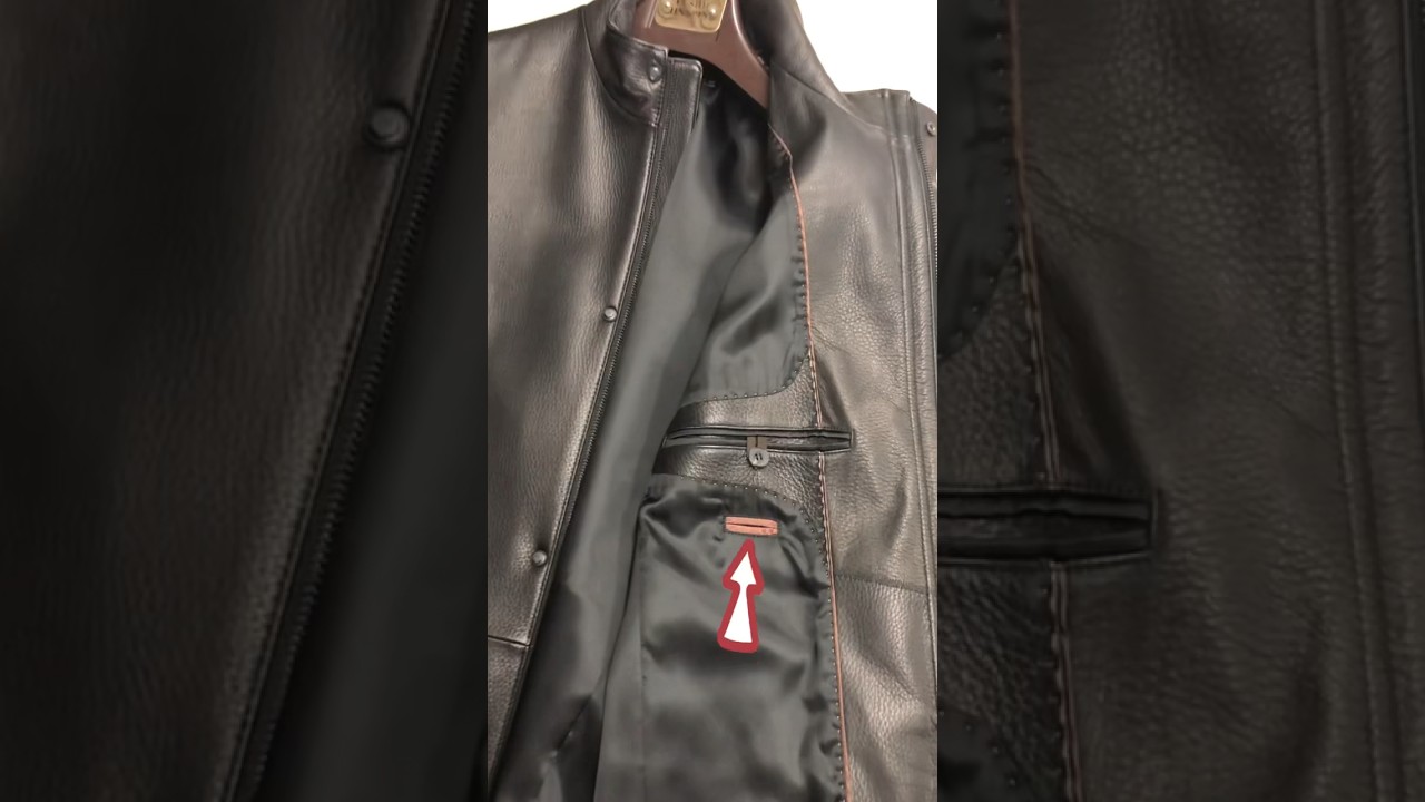 We are a wholesale supplier (manufacturer) of leather&fur garments! #leatherwear #leatherjacket