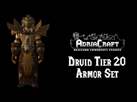 Druid Tier 20 Armor Set