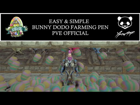 Easy Pen For Farming Bunny Dodo Eggs | ARK Survivl Evolved