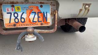 1971 Chevrolet Blazer K5-Start Up