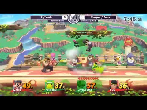 2GGT: Pink Fresh Saga - Z/Vash Vs. Zenyou/Trela Winners Side - Smash Wii U