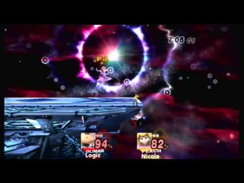 SiiS6 - Singles Bracket: Logic (Meta Knight & Olimar) vs. Nicole (Peach) LSF - SSBB - SSBB