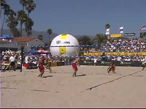 Karch Kiraly & Doble vs. Dax & Fonoi in the Final from Santa Barbara 2003.