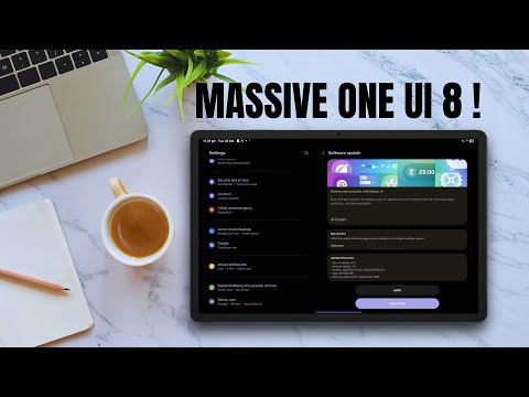 MASSIVE One UI 8 Update - Galaxy Tab S 10 / 9 / 8 / S 9 FE / A 9+ etc - What's New ?