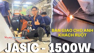 Máy Hàn Laser - Bàn Giao Máy Hàn Laser Tại Xưởng Inox Hương Lộ 2