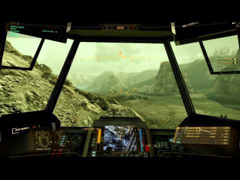 Mechwarrior Online MWO hitting a Commando in the "head"