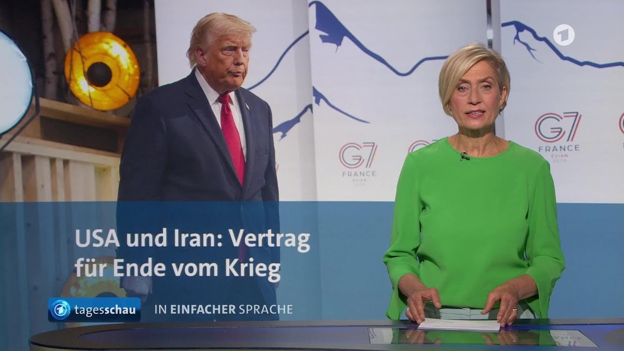 tagesschau in Einfacher Sprache 19:00 Uhr, 18.06.2026