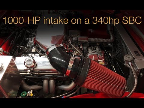 Project Corvettebumm3r 1957 corvette gets an intake!