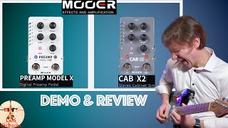 Video thumbnail for MOOER PREAMP X and CAB X2: Demo and Review by Leo Gibson