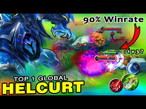 90% Winrate This Season 18! Top 1 Global Helcurt Best Build and Gameplay | Helcurt Funnel Build | ML