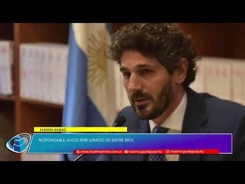 FERMÍN BILBAO. RESPONSABLE JUICIO POR JURADO DE ENTRE RÍOS | Radio Máxima 94.5mhz. Gualeguaychú