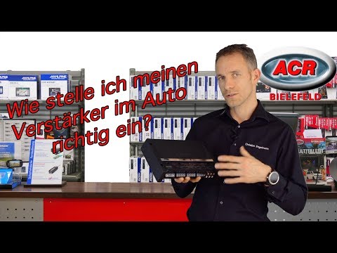 Einstellungen an der Endstufe - Wofür sind die ganzen Regler?