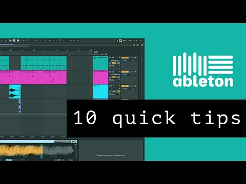 10 MUST KNOW Ableton tips for a faster workflow