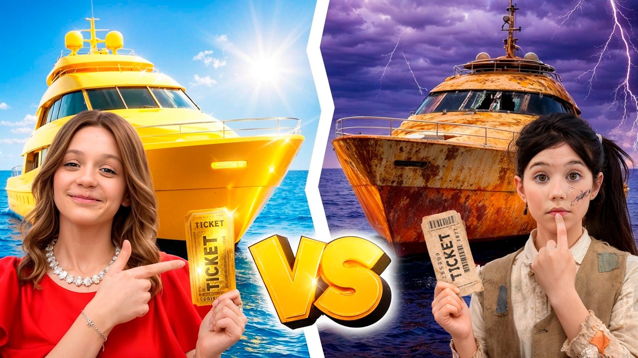 1$ vs 1 000 000$ Yacht Challenge