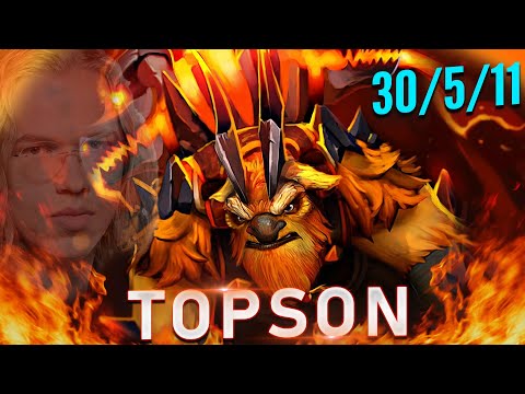Thats How a Real GOD Looks Like - TOPSON EARTHSHAKER Mid Lane Gameplay | Dota 2