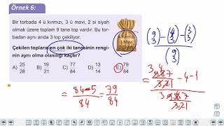 Eğitim Vadisi AYT Matematik 6.Föy Olasılık 1 Konu Anlatım Videoları