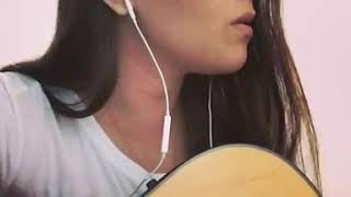 Lizeth Gonzalez Ruiz - MIO ( Camila Fernández mini cover) vía instagram story