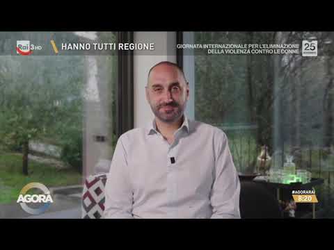 Michele Gubitosa ospite ad "Agorà" Rai3 25/11/2025