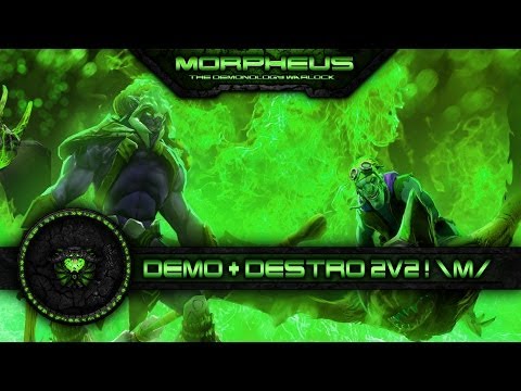 Demo + Destro Double Warlock 2v2 Arena Ownage WoW 5.4 MoP