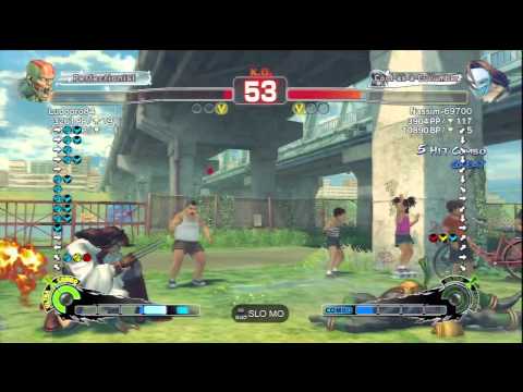 Ludopro84 (Dhalsim) Vs Nassim-69700 (Vega) SSF4 AE Ranked Matches - PSN