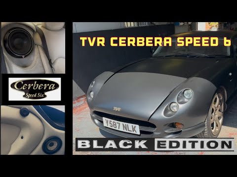 CCS - TVR Cerbera Speed 6 BLACK EDITION custom audio upgrade!!