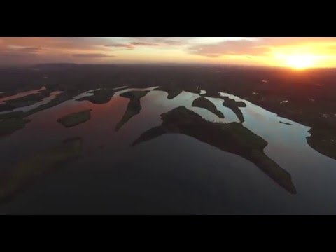 Sunrise over Inish Turk Beg Island - DJI Phantom 3