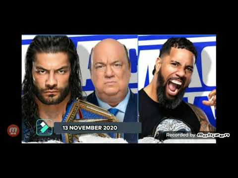 WWE Friday Night Smackdown 13 November 2020 Highlights | Roman Reings against Daniel Bryan 2020 ?