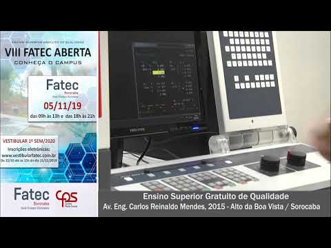 Fatec Sorocaba venha conhecer