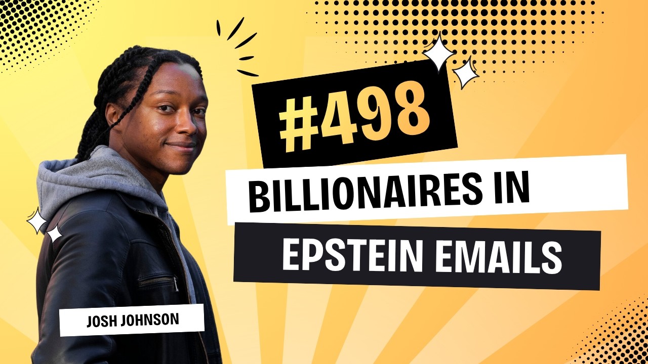Josh Johnson on New Year Resolutions & Billionaires in Epstein Emails 🥂📧 #498