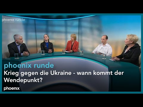 phoenix runde: Krieg gegen die Ukraine - wann kommt der Wendepunkt?