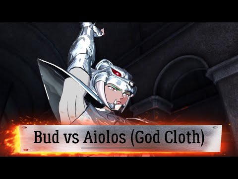 Saint Seiya: Soldiers Soul - Bud vs Aiolos (God Cloth) (3 Round)