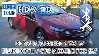 Replace the VCIM in a 2012 Chevy Volt - Fix a broken GPS/Bluetooth/Clock in one step for $25