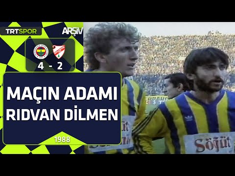 Fenerbahçe-Boluspor: 4-2 (1988-89 sezonu) Maçın yıldızı Rıdvan Dilmen