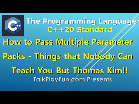 055 - How to Pass Multiple Parameter Packs to a Function Template