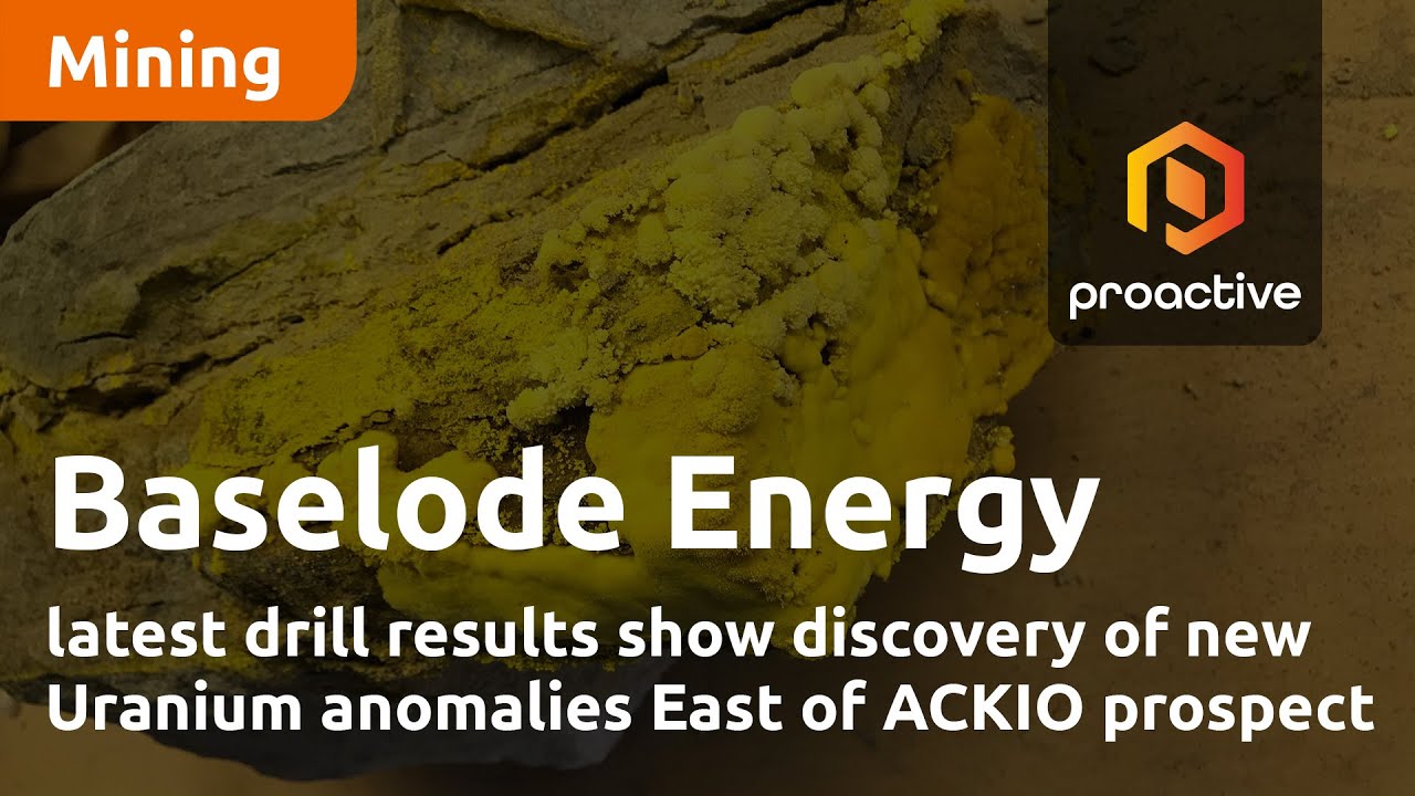 Baselode Energy latest drill results show discovery of new Uranium anomalies East of ACKIO prospect
