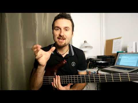 Lick de 2 Note - pentru Linii de Bass pe acorduri Majore