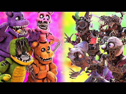 [SFM FNaF] Withered Melodies vs Security Breach Ruin