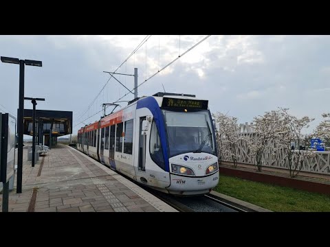 HTM RandstadRail 34: Lansingerland-Zoetermeer - De Sav. Lohmanplein - Emplacement Leidschendam | '22