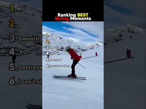 Ranking the best skiing moments ☃️