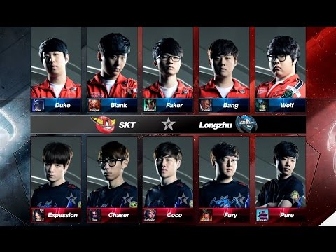 LZ vs SKT Game 2 Highlights - LONGZHU GAMING vs SK TELECOM T1 - LCK 2016 LOL Champions Korea Summer