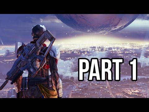 Destiny Gameplay Walkthrough - Part 1 Beta - Intro/Campaign Mission 1 (PS4/XB1 1080p HD)
