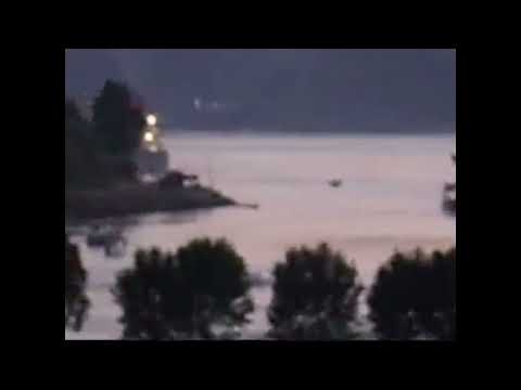 Tsunami in Corral, Los Ríos, Chile