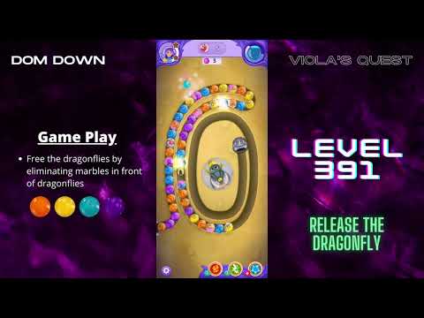 Viola's Quest 🟣🟠🔴 / Level 391 / Dom Down