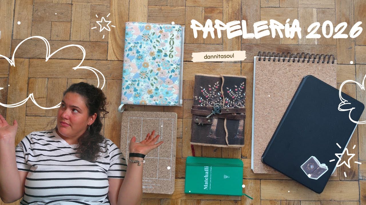LIBRETAS Y CUADERNOS PARA 2026 | Papelería que utilizo.