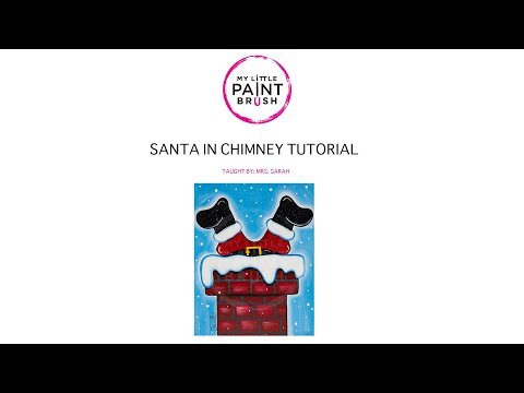 Acrylic painting for beginners on canvas |  Santa Claus | Acrylic painting easy step by step